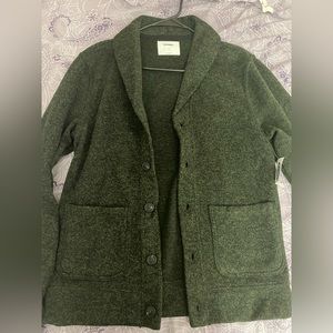 Dark green Old Navy men cardigan